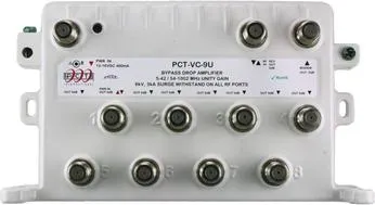 8-Port Bi-Directional Cable TV Splitter 