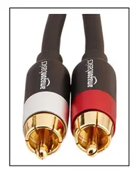 Amazon Basics RCA Audio Stereo Subwoofer Cable