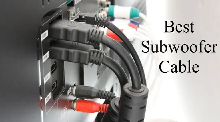 Best Subwoofer Cable