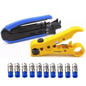 Coax Cable Crimper Kit