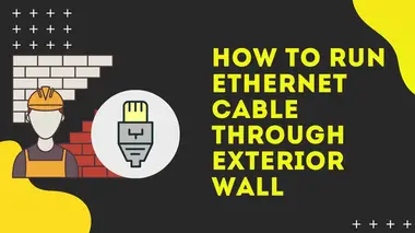 How To Run Ethernet Cable Through Exterior Wall