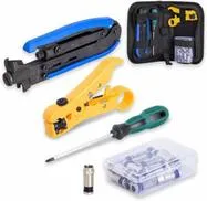 KOTTO Coax Cable Crimper Kit