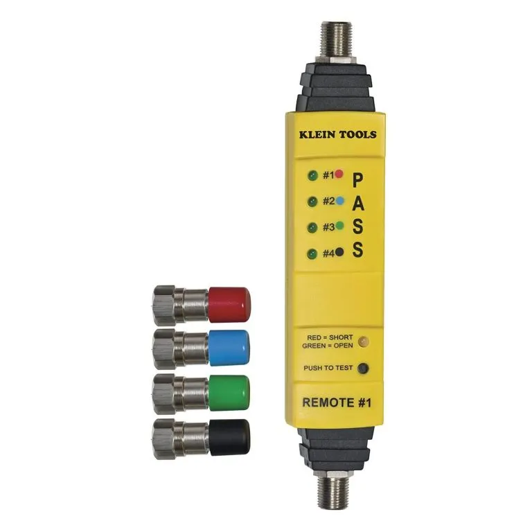 Klein Tools VDV512-058 Coaxial Cable Explorer & Tester