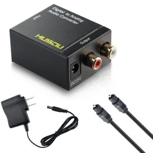 Musou Digital Optical Coax to Analog RCA