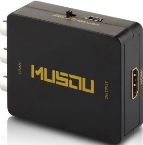 RCA to HDMI, Musou Composite RCA to HDMI Converter