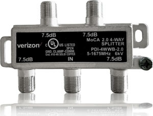 Verizon FiOS 4-way MoCA Splitter