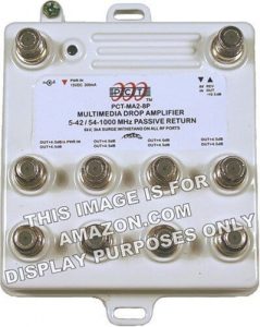 8-Port Amplifier Splitter