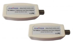 Dualcomm Ethernet over Coax