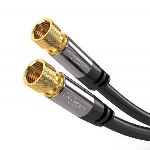 KabelDirekt Digital Coaxial Audio Video Cable – Satellite Cable Connectors