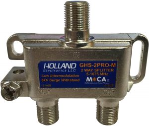 2-Way MoCA Splitter – Holland Electronics