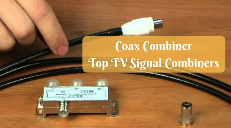 Coax Combiner Top TV Signal Combiners