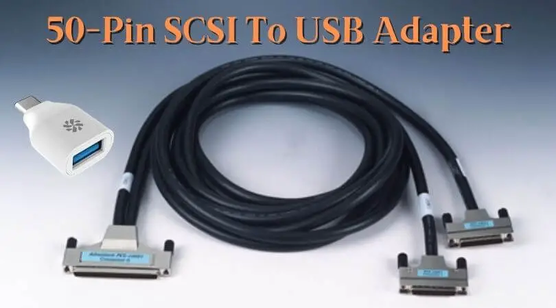 50 Pin SCSI To USB Adapter